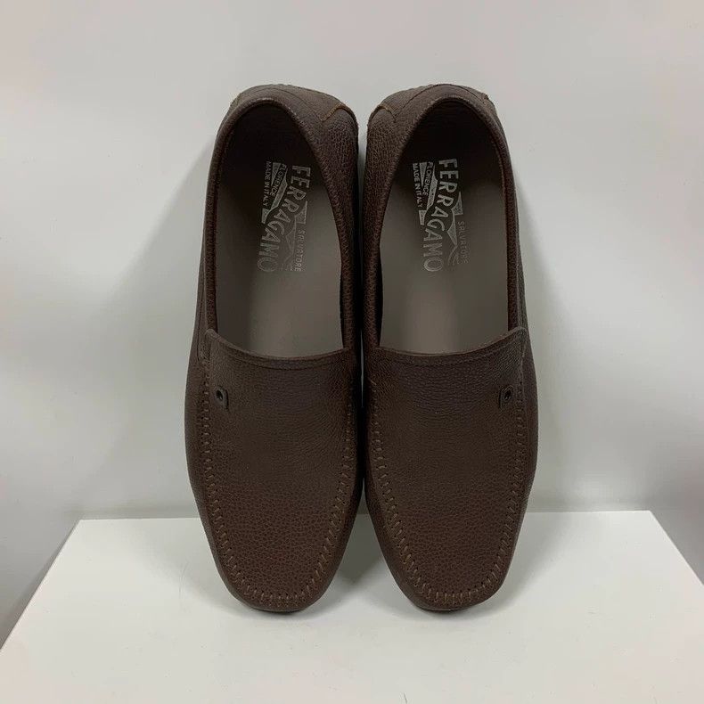 Salvatore Ferragamo Ferragamo Brown Moccasins Size 8.5 Size US 8.5 / EU 41-42 - 3 Thumbnail