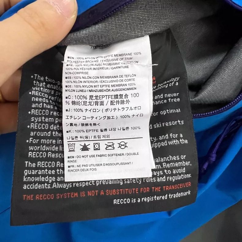 Arc'teryx ARCTERYX Blue Logo Jacket Size XL Size US XL / EU 56 / 4 - 4 Thumbnail