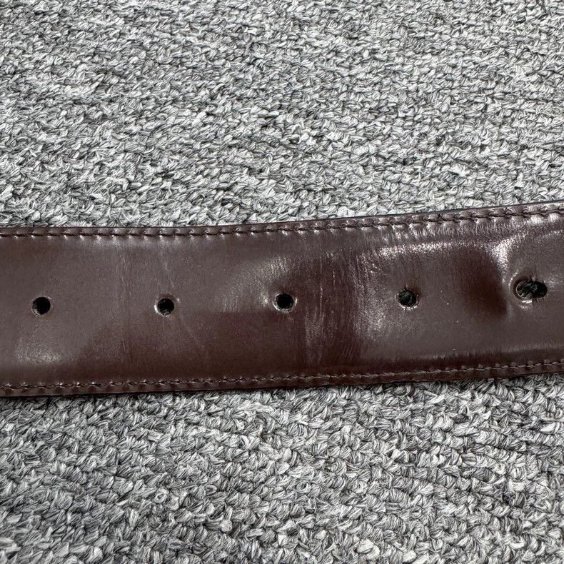 Salvatore Ferragamo Ferragamo Vintage Leather Buckle Belt-yf Size ONE SIZE - 6 Thumbnail