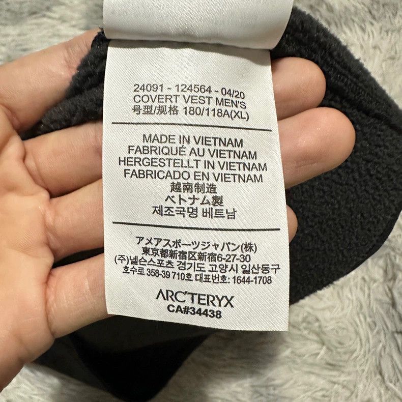 Arc'teryx Arcteryx Covert Vest Black Size XL Size US XL / EU 56 / 4 - 4 Thumbnail