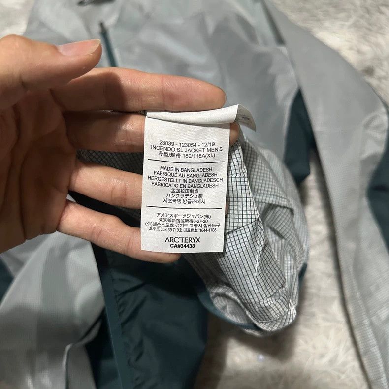 Arc'teryx Arcteryx Incendo SL Jacket Windbreaker XL Size US XL / EU 56 / 4 - 5 Thumbnail