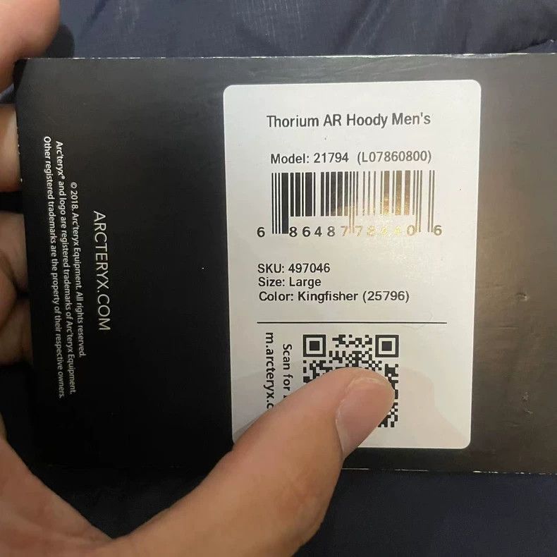 Arc'teryx Arcteryx Thorium AR Hoody Jacket Dark Blue Size US L / EU 52-54 / 3 - 2 Thumbnail