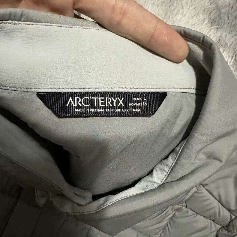 Arc'teryx Arcteryx Rico Shacket Puffer Jacket Light Gray Size US L / EU 52-54 / 3 - 4 Thumbnail