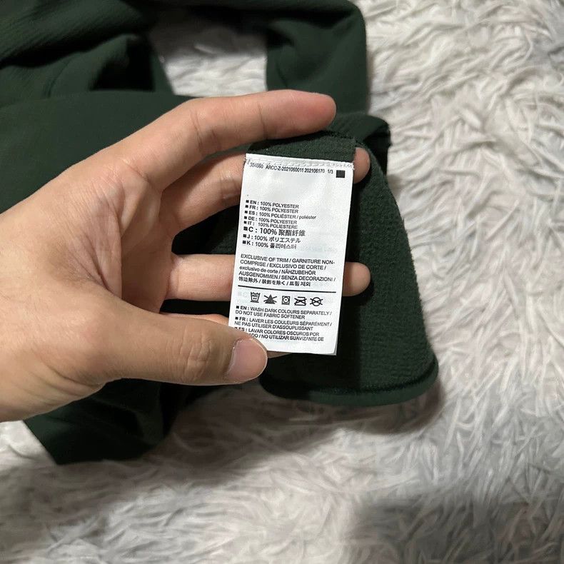 Arc'teryx Arcteryx Delta LT Fleece Jacket in Dark Green Size US S / EU 44-46 / 1 - 6 Thumbnail