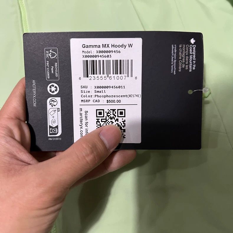 Arc'teryx Arcteryx Gamma MX Hoody Softshell Jacket Size US S / EU 44-46 / 1 - 2 Thumbnail