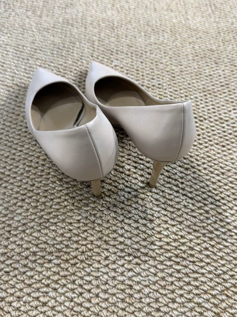 Salvatore Ferragamo Ferragamo Nude High Heels in Excellent Condition Size US 6 / IT 36 - 4 Thumbnail