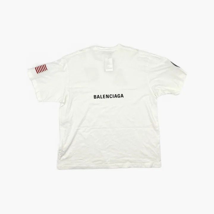 Balenciaga Balenciaga x NASA Unisex White T-Shirt Size US L / EU 52-54 / 3 - 3 Thumbnail