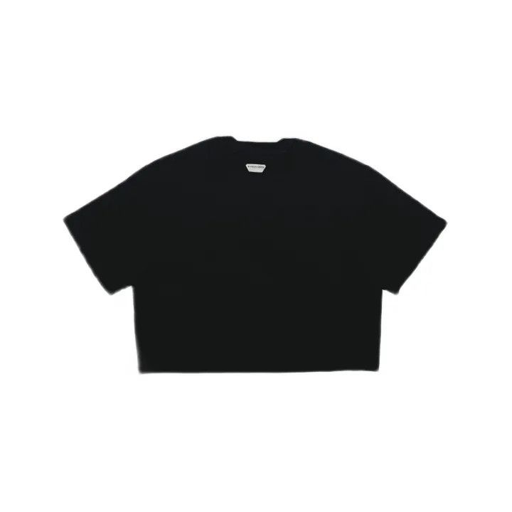 Bottega Veneta Bottega Veneta Black Loose Short Sleeve T-Shirt Size S / US 4 / IT 40 - 2 Thumbnail