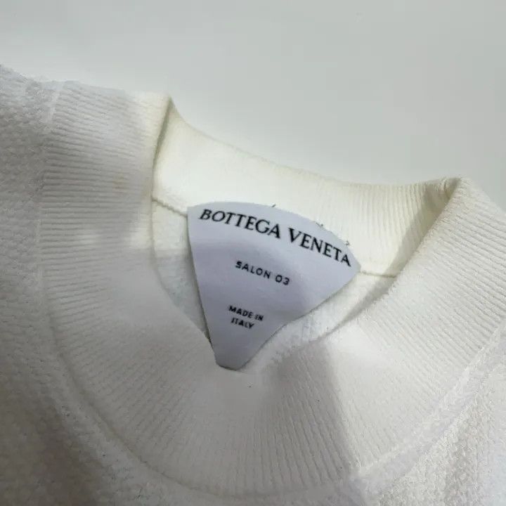 Bottega Veneta Bottega Veneta White Long Sleeve Sweater Size M / US 6-8 / IT 42-44 - 6 Thumbnail