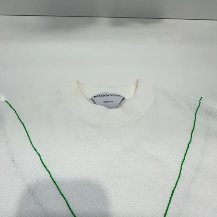 Bottega Veneta Bottega Veneta White Long Sleeve Sweater Size M / US 6-8 / IT 42-44 - 7 Thumbnail