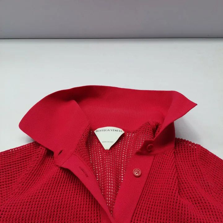 Bottega Veneta Bottega Veneta SS21 Red Cardigan for Women Size M / US 6-8 / IT 42-44 - 7 Thumbnail