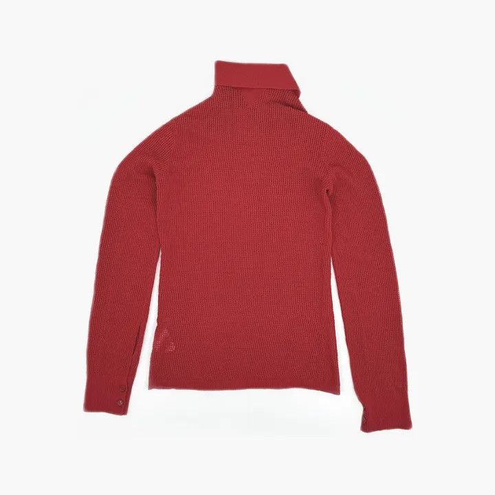 Bottega Veneta Bottega Veneta SS21 Red Cardigan for Women Size M / US 6-8 / IT 42-44 - 3 Thumbnail