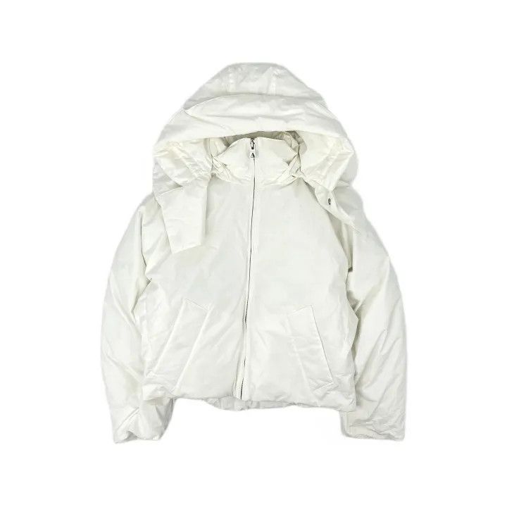 Bottega Veneta Bottega Veneta White Detachable Hooded Jacket Size S / US 4 / IT 40 - 2 Thumbnail