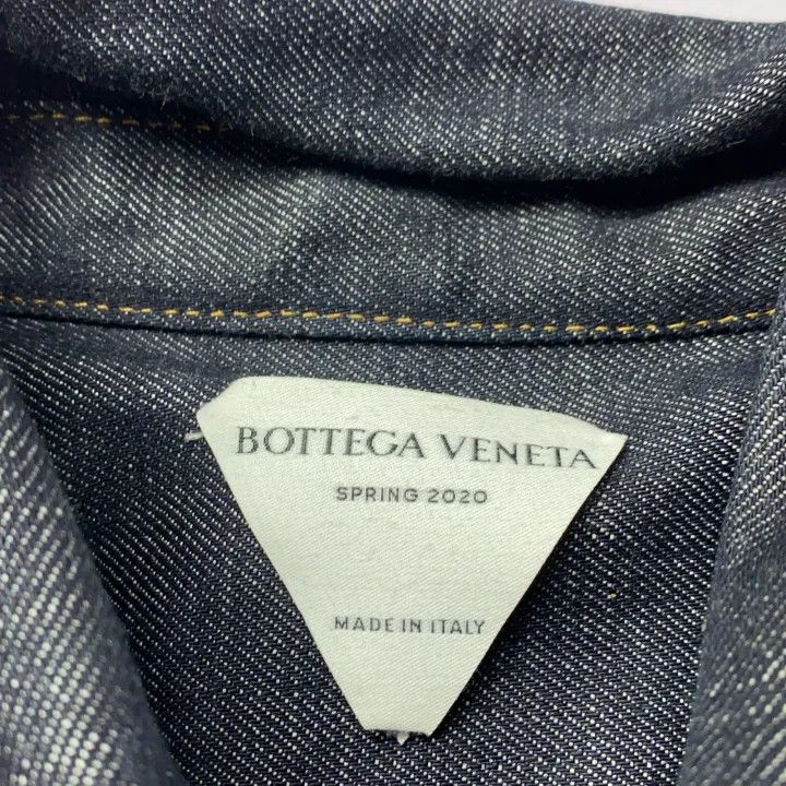 Bottega Veneta Bottega Veneta Women's Button-Up Shirt in Blue Size S / US 4 / IT 40 - 6 Thumbnail