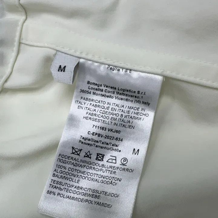 Bottega Veneta Bottega Veneta White Long Sleeve Jacket Size M / US 6-8 / IT 42-44 - 4 Thumbnail