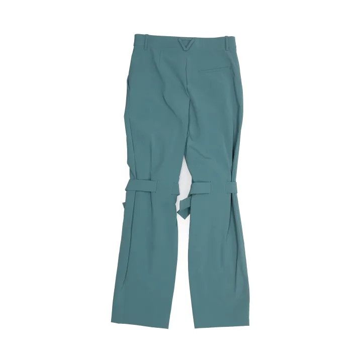 Bottega Veneta Bottega Veneta Blue Straight-Leg Casual Pants Size 38" / US 16 / IT 52 - 3 Thumbnail
