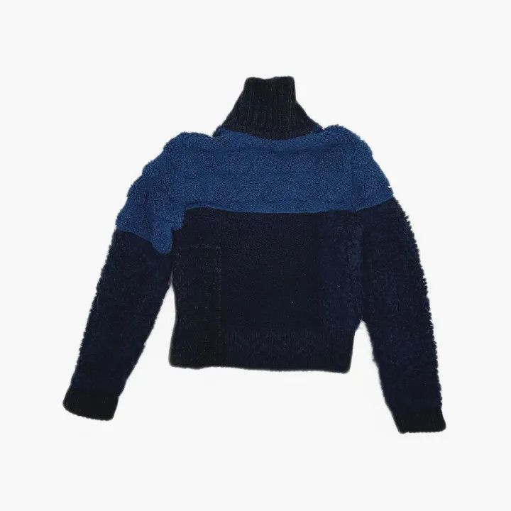 Bottega Veneta Bottega Veneta FW22 Color Block Knit Sweater Size S / US 4 / IT 40 - 3 Thumbnail