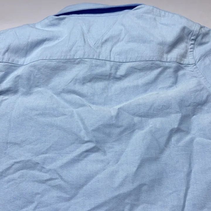 Bottega Veneta Bottega Veneta Blue Long Sleeve Button-Up Shirt Size L / US 10 / IT 46 - 8 Thumbnail