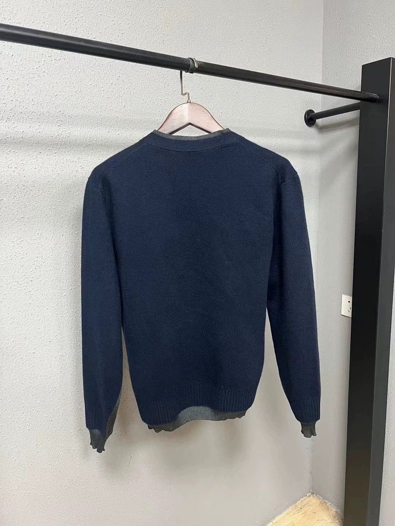 Miu Miu miumiu color block cashmere cardigan Size US M / EU 48-50 / 2 - 2 Thumbnail