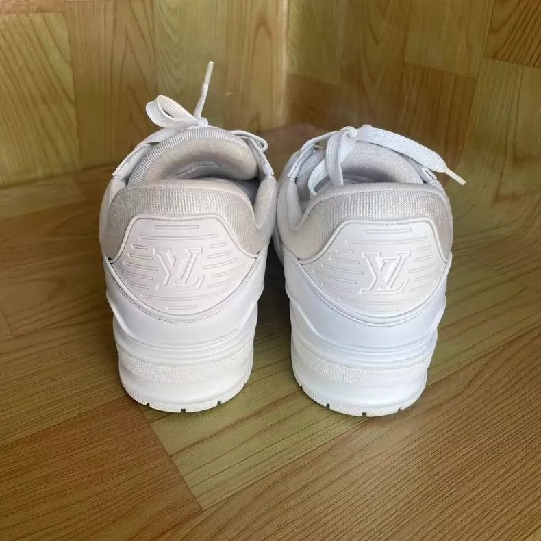 Louis Vuitton louis vuitton trainer sneaker low-top white Size US 8 / EU 41 - 5 Thumbnail