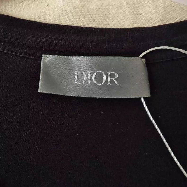 Dior dior x stussy black graphic t-shirt Size US M / EU 48-50 / 2 - 3 Thumbnail