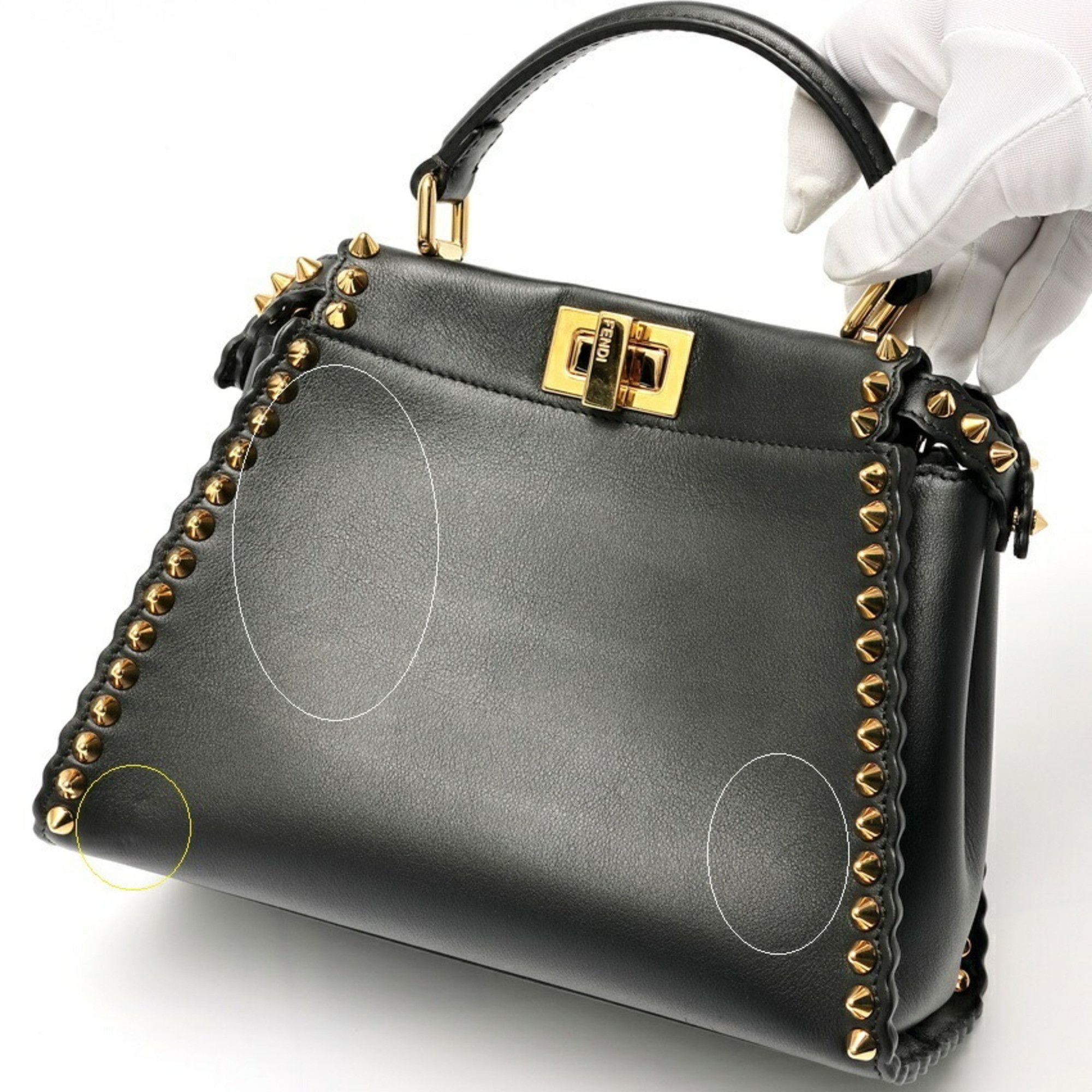 Fendi Fendi Peekaboo handbag Size ONE SIZE - 3 Thumbnail