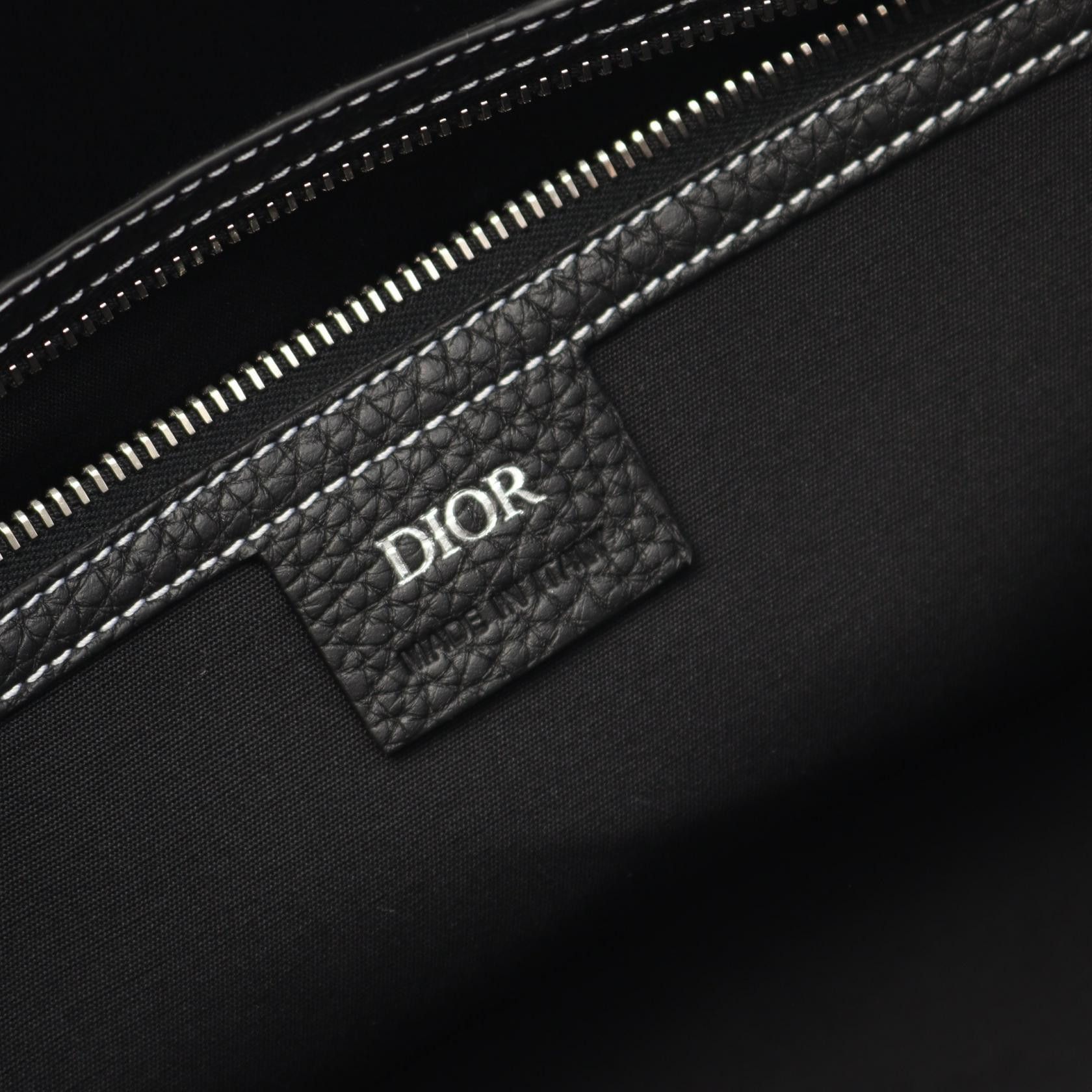 Dior Dior Dior Lango50 Leather Boston Bag Leather Travel Bag Size ONE SIZE - 4 Thumbnail
