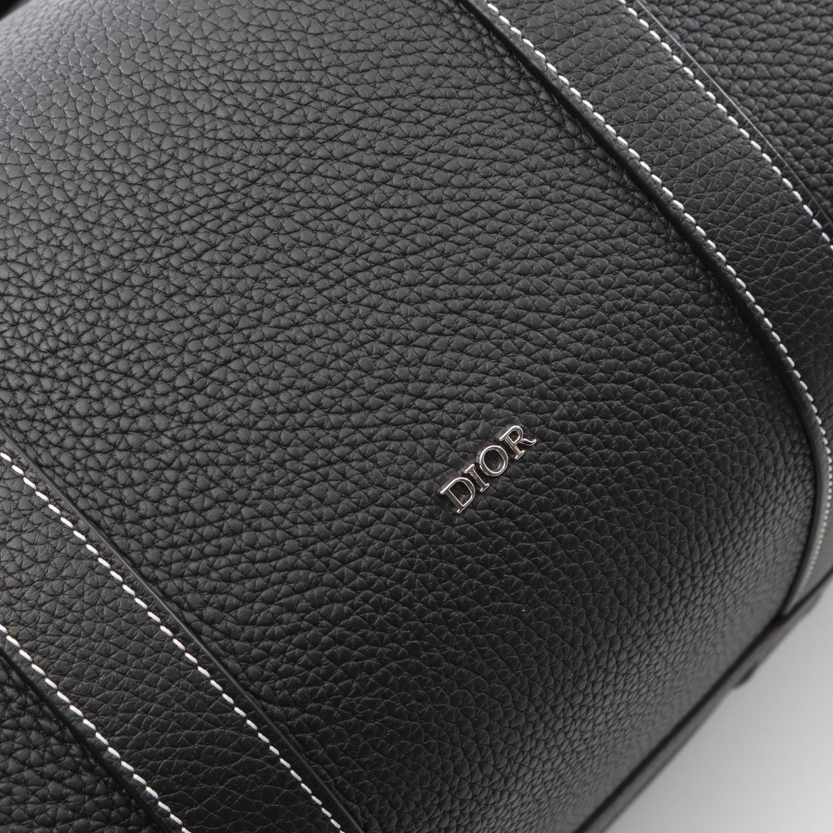 Dior Dior Dior Lango50 Leather Boston Bag Leather Travel Bag Size ONE SIZE - 7 Thumbnail