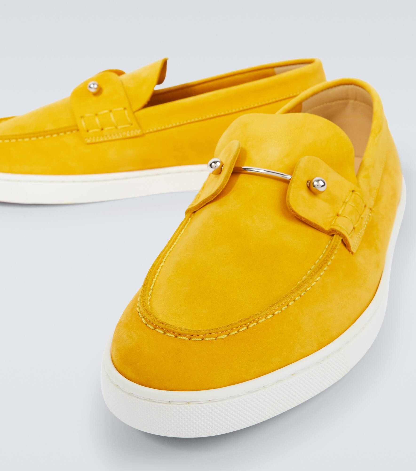 Christian Louboutin chambeliboat flat nubuck Size US 13 / EU 46 - 4 Thumbnail