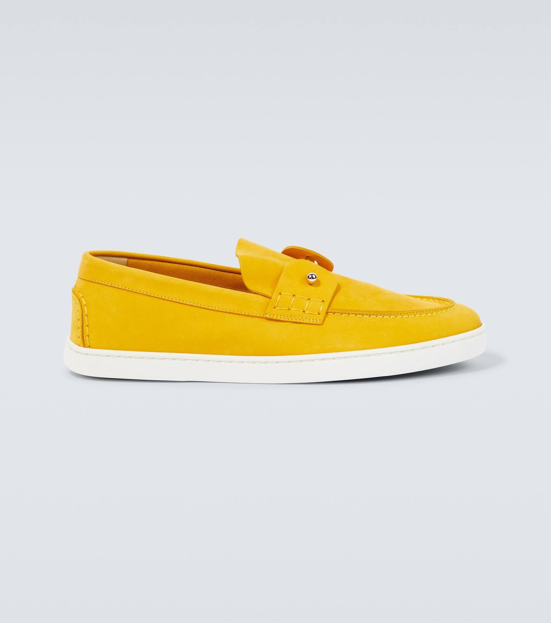 Christian Louboutin chambeliboat flat nubuck Size US 13 / EU 46 - 2 Thumbnail
