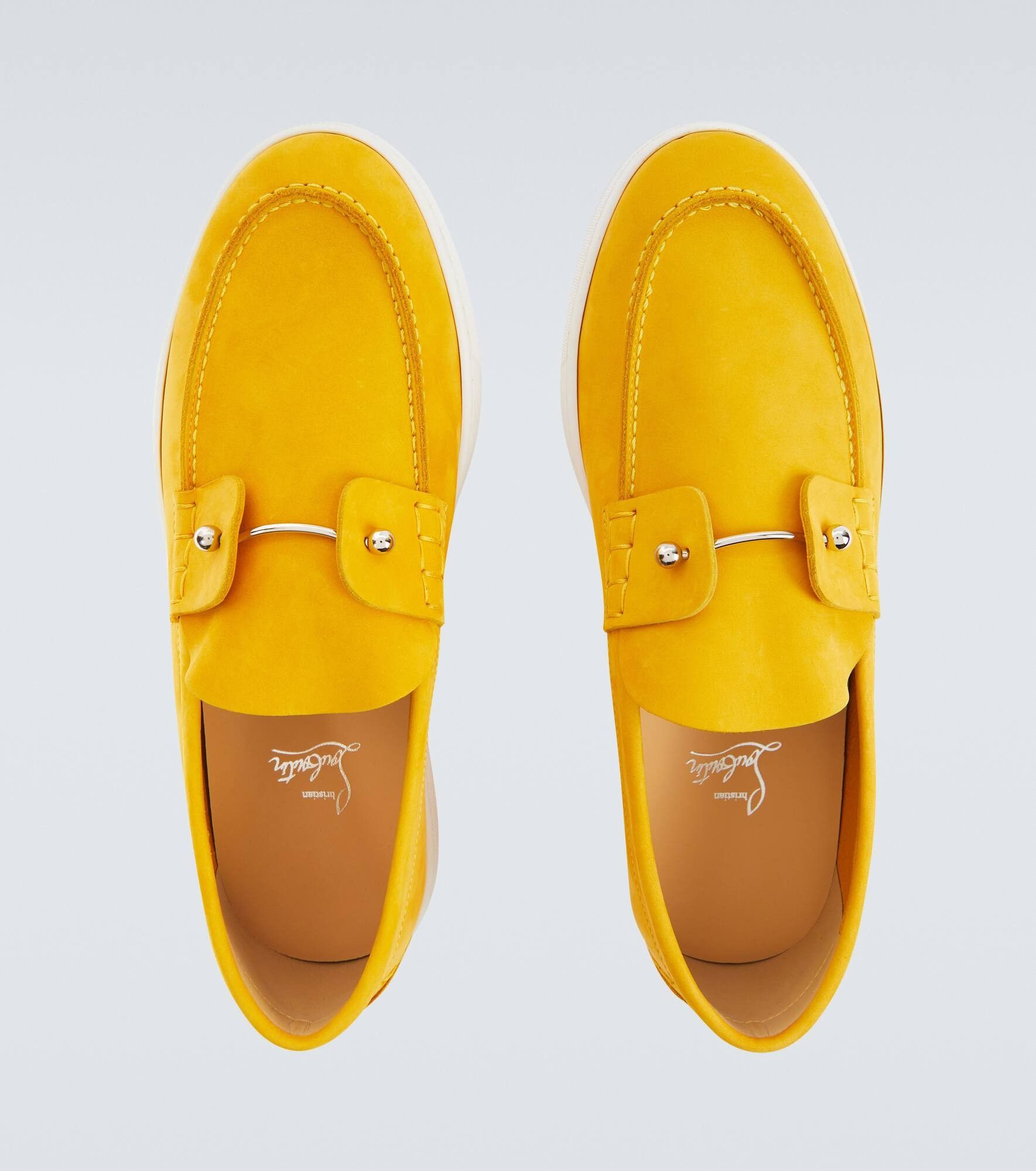 Christian Louboutin chambeliboat flat nubuck Size US 13 / EU 46 - 5 Thumbnail