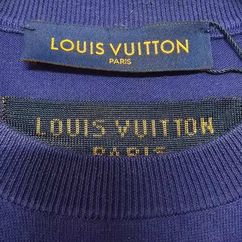Louis Vuitton louis vuitton embroidered logo short sleeve t-shirt Size US XS / EU 42 / 0 - 3 Thumbnail