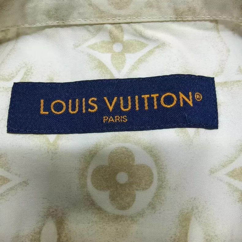 Louis Vuitton beige louis vuitton monogram long sleeve shirt Size US M / EU 48-50 / 2 - 3 Thumbnail