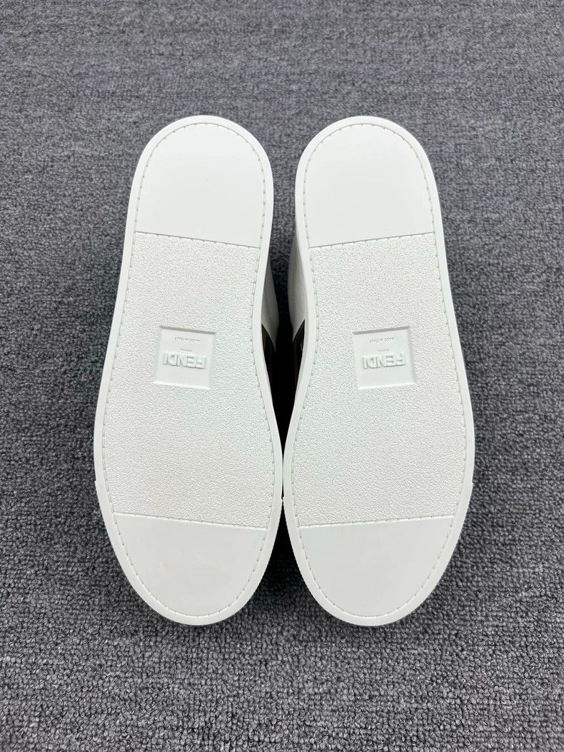 Fendi fendi logo slide-on sneakers, size 37 Size US 7.5 / EU 40-41 - 5 Thumbnail