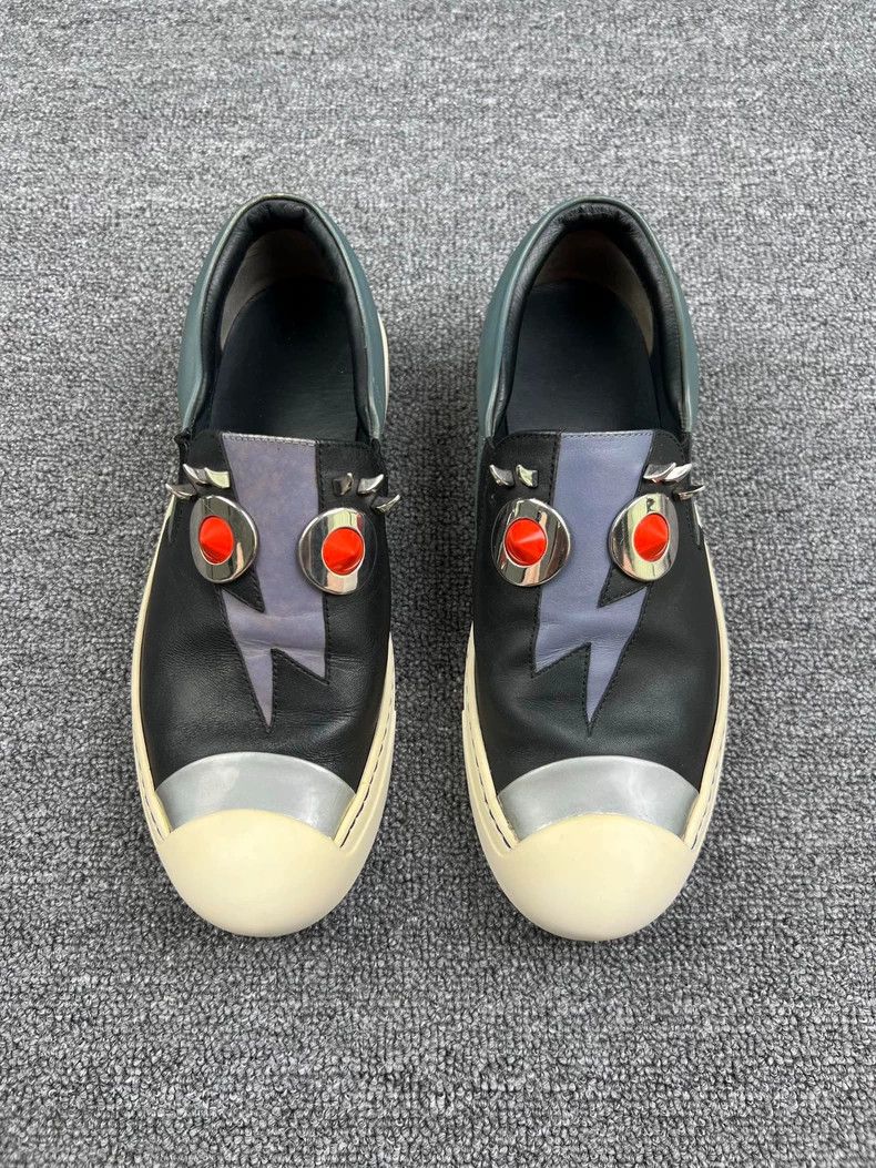 Fendi fendi monster slip-on sneakers in excellent condition Size US 8 / EU 41 - 3 Thumbnail