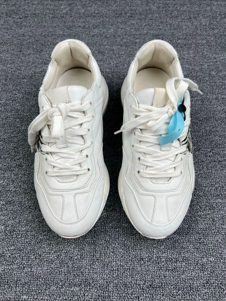 Gucci gucci cat print dad sneakers size 36.5 Size US 6.5 / EU 39-40 - 3 Thumbnail
