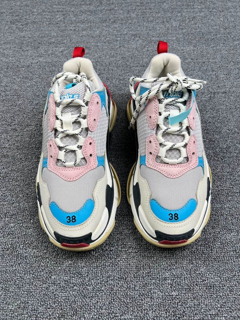 balenciaga triple s dad sneakers size 38