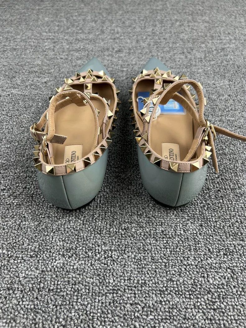 Valentino Valentino Flat Shoes with Studded Strap Size US 5.5 / EU 38 - 4 Thumbnail