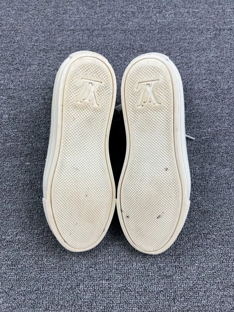 Louis Vuitton louis vuitton denim high-top sneakers size 36 Size US 5.5 / EU 38 - 5 Thumbnail