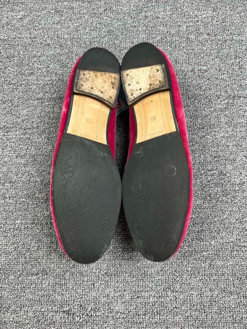 Gucci Gucci Loafers in Wine Color, Size 38 Size US 7.5 / EU 40-41 - 5 Thumbnail