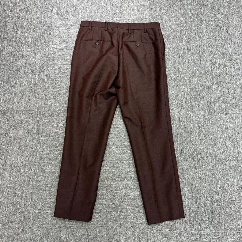 Burberry burberry casual pants in maroon shade Size US 44 / EU 60 - 2 Thumbnail