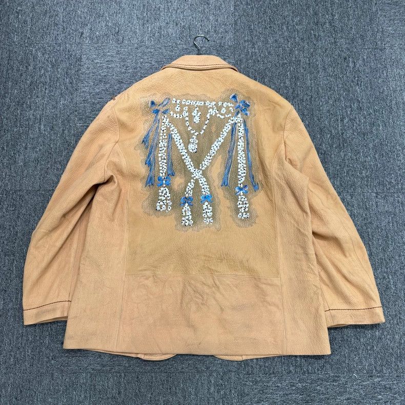 Acne Studios acne studios distressed leather jacket Size US M / EU 48-50 / 2 - 2 Thumbnail