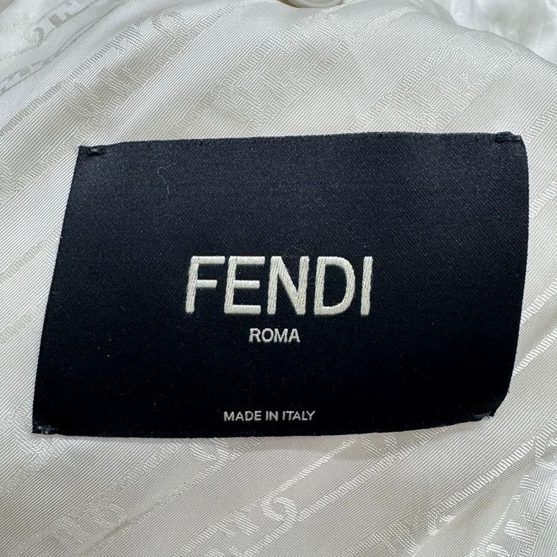 Fendi fendi faux fur jacket in cream color Size US L / EU 52-54 / 3 - 5 Thumbnail