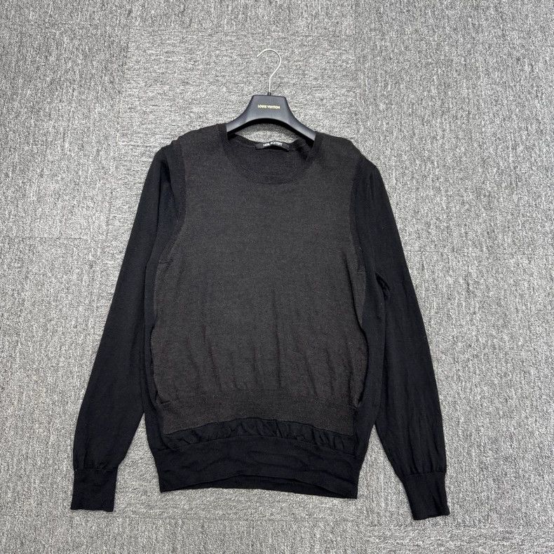 Neil Barrett neil barrett two-tone sweater Size US L / EU 52-54 / 3 - 2 Thumbnail