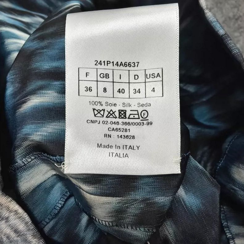 Dior blue abstract print limited edition shorts Size US 36 / EU 52 - 4 Thumbnail