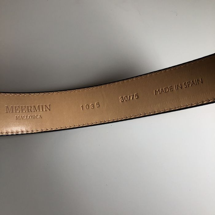 Meermin Copper Antique Calf Belt | Grailed