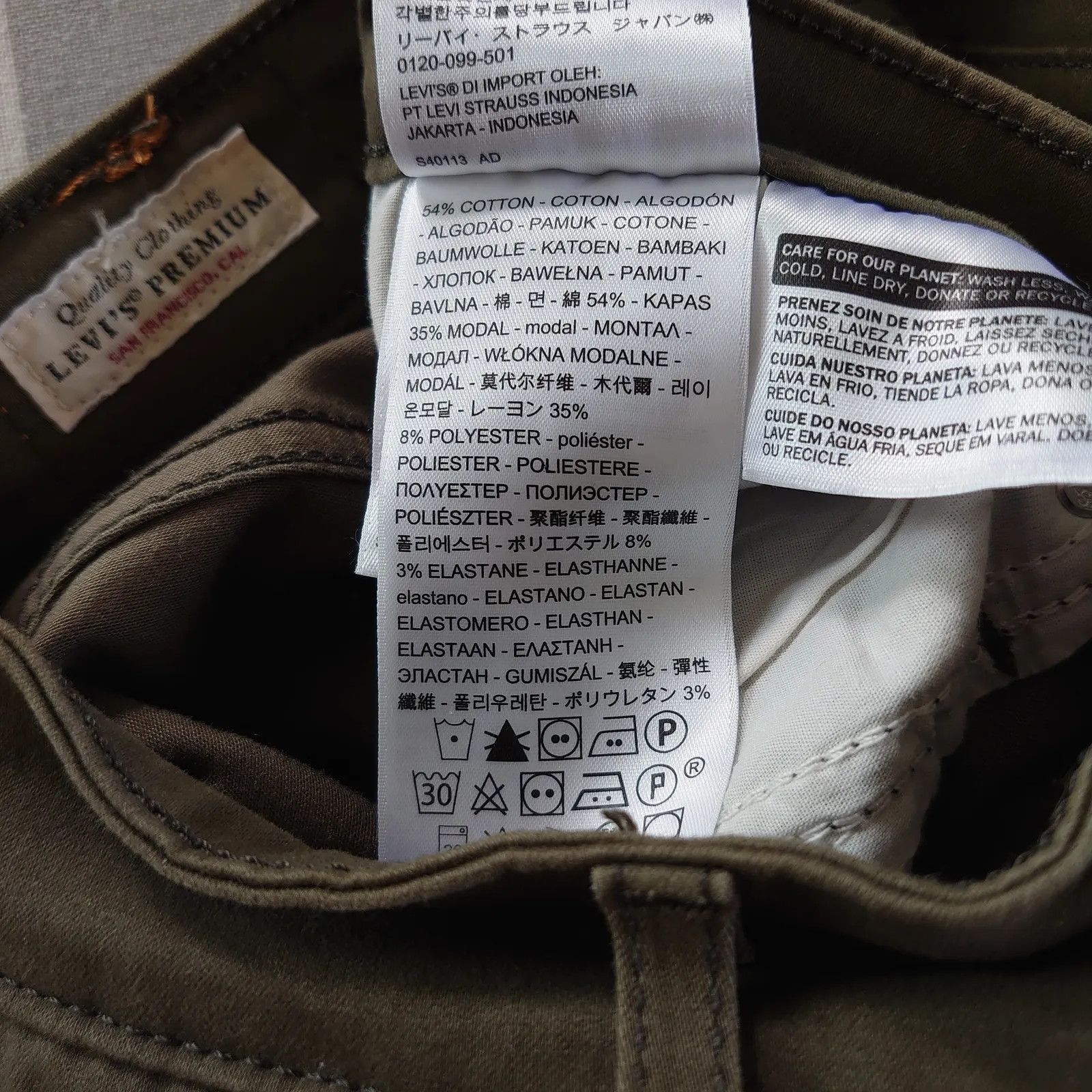 Levi's Levi's 721 High Rise Skinny Jeans Size 28" / US 6 / IT 42 - 3 Thumbnail