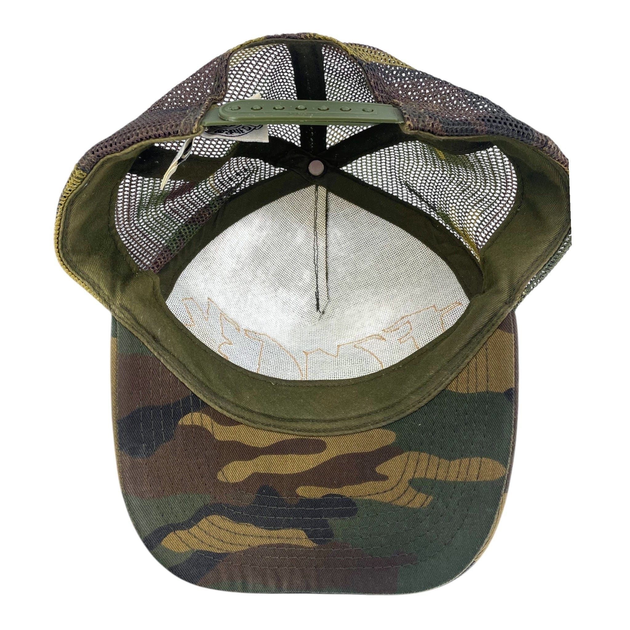 Chrome Hearts Vintage Fuck Patch Camo Orange Trucker Size ONE SIZE - 8 Thumbnail