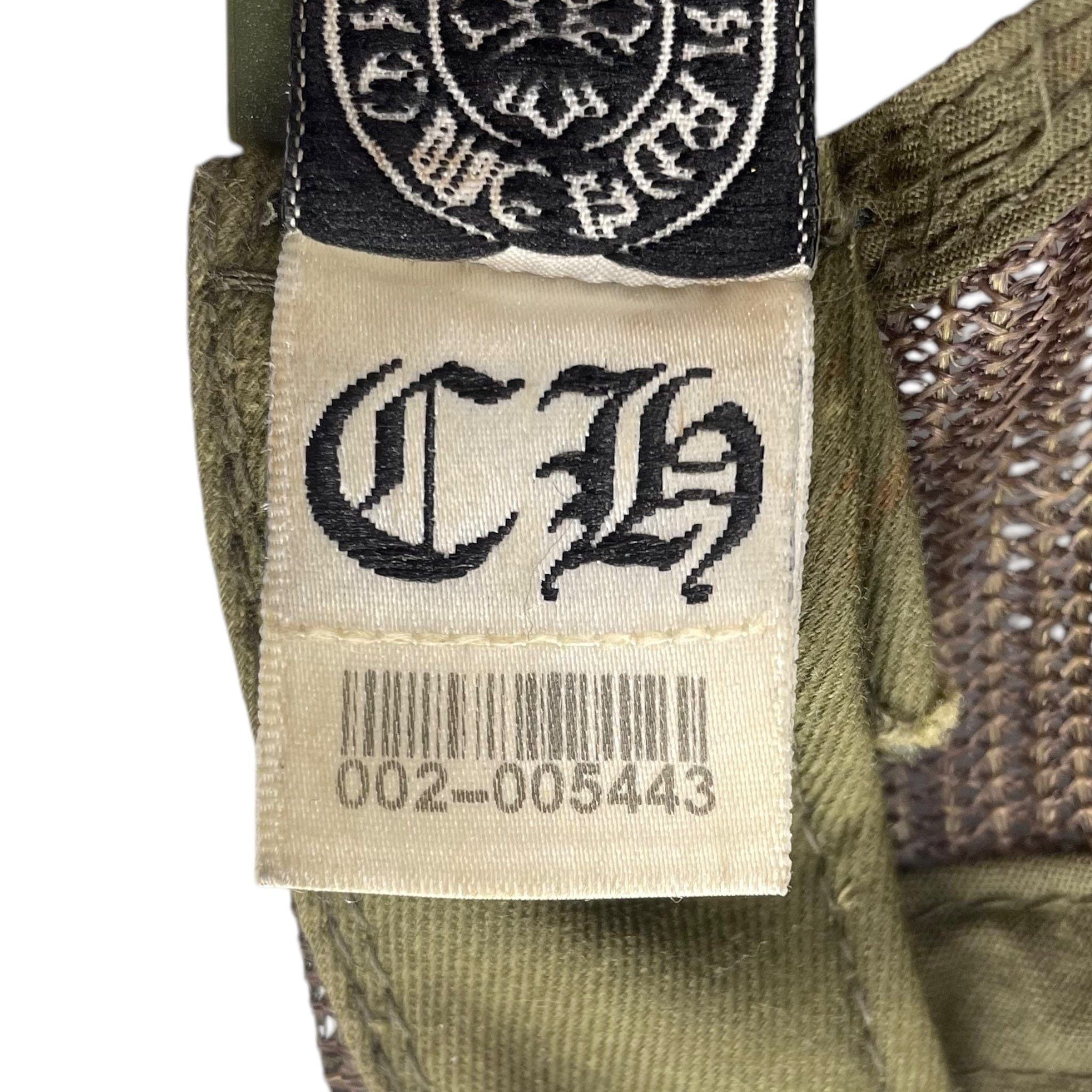 Chrome Hearts Vintage Fuck Patch Camo Orange Trucker Size ONE SIZE - 10 Thumbnail