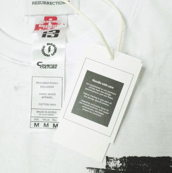 Other Other Resurrection13 Resurrection13 Painted T-Shirt Cotton T-Shirt Cotton T-Shirts Size ONE SIZE - 3 Thumbnail